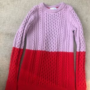 Boden color block sweater